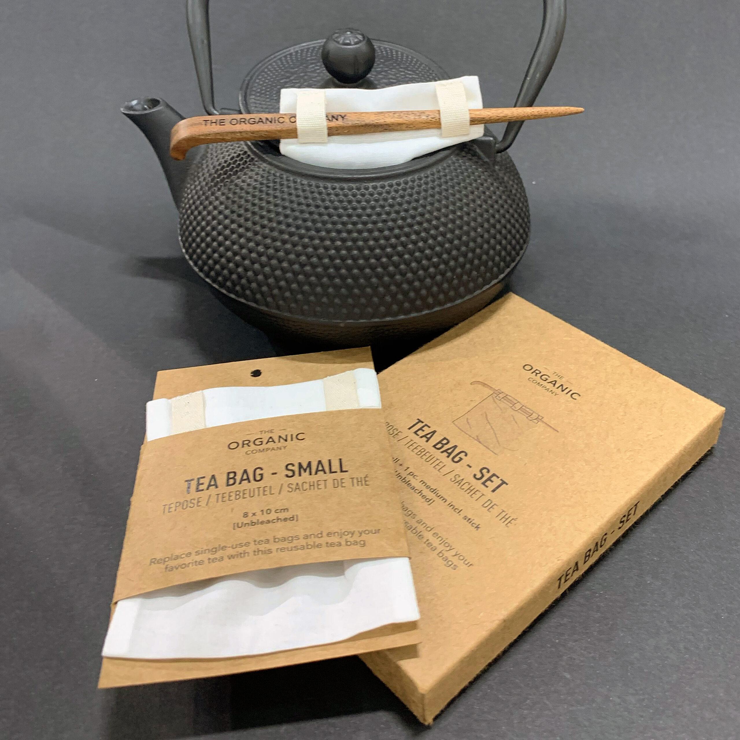 bolsitas de té reutilizables